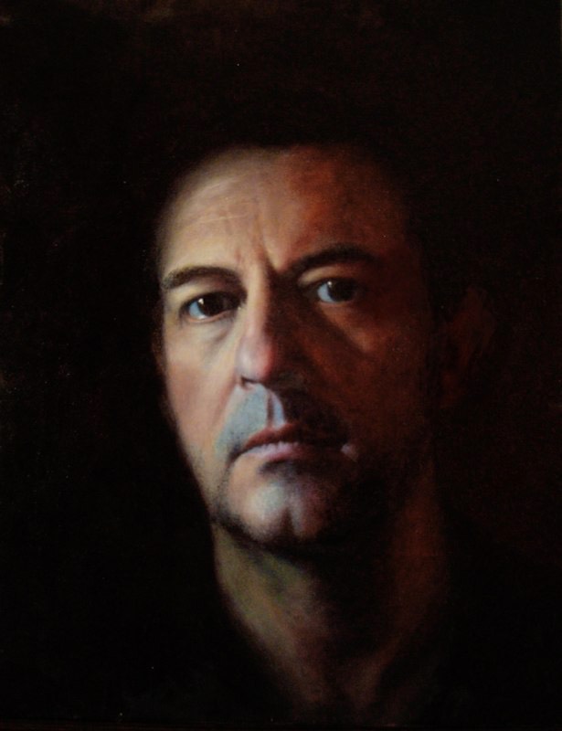 Greaves selfportrait dark